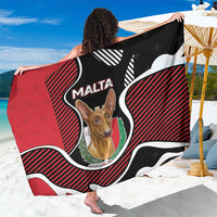 Malta Sarong Pharaoh Hound In Coat Of Arms - Wonder Print Shop