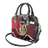 Malta Shoulder Handbag Pharaoh Hound In Coat Of Arms - Wonder Print Shop