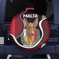 Malta Spare Tire Cover Pharaoh Hound In Coat Of Arms - Wonder Print Shop