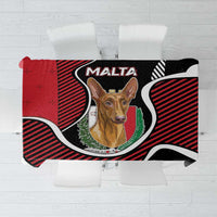 Malta Tablecloth Pharaoh Hound In Coat Of Arms - Wonder Print Shop