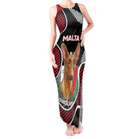 Personalized Malta Tank Maxi Dress Pharaoh Hound In Coat Of Arms - Wonder Print Shop