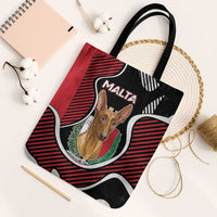 Malta Tote Bag Pharaoh Hound In Coat Of Arms - Wonder Print Shop