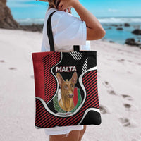 Malta Tote Bag Pharaoh Hound In Coat Of Arms - Wonder Print Shop