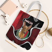 Malta Tote Bag Pharaoh Hound In Coat Of Arms - Wonder Print Shop