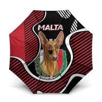 Malta Umbrella Pharaoh Hound In Coat Of Arms - Wonder Print Shop
