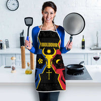 Moldova Apron The Aurochs Symbol With Patterns - Wonder Print Shop