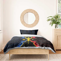 Moldova Bedding Set The Aurochs Symbol With Patterns - Wonder Print Shop