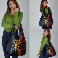 Moldova Grocery Bag The Aurochs Symbol With Patterns - Wonder Print Shop