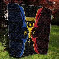 Moldova Quilt The Aurochs Symbol With Patterns - Wonder Print Shop