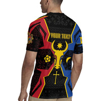Personalized Moldova Rugby Jersey The Aurochs Symbol With Patterns - Wonder Print Shop