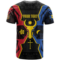 Personalized Moldova T Shirt The Aurochs Symbol With Patterns - Wonder Print Shop