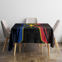 Moldova Tablecloth The Aurochs Symbol With Patterns - Wonder Print Shop