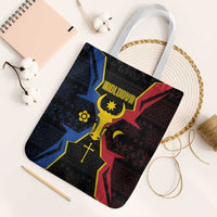 Moldova Tote Bag The Aurochs Symbol With Patterns - Wonder Print Shop