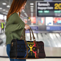 Moldova Travel Bag The Aurochs Symbol With Patterns - Wonder Print Shop