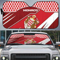 Monaco Auto Sun Shade Coat Of Arms Unique Style - Wonder Print Shop