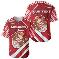Personalized Monaco Baseball Jersey Coat Of Arms Unique Style - Wonder Print Shop