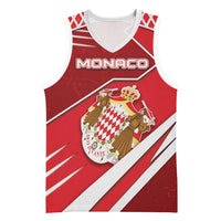 Personalized Monaco Basketball Jersey Coat Of Arms Unique Style - Wonder Print Shop