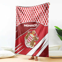 Monaco Blanket Coat Of Arms Unique Style - Wonder Print Shop