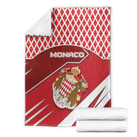 Monaco Blanket Coat Of Arms Unique Style - Wonder Print Shop