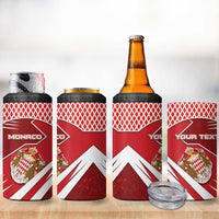 Personalized Monaco 4 in 1 Can Cooler Tumbler Coat Of Arms Unique Style - Wonder Print Shop