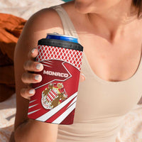 Personalized Monaco 4 in 1 Can Cooler Tumbler Coat Of Arms Unique Style - Wonder Print Shop