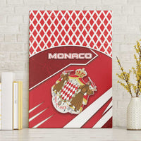Monaco Canvas Wall Art Coat Of Arms Unique Style - Wonder Print Shop