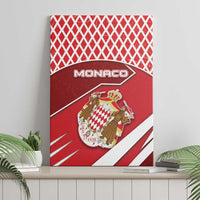 Monaco Canvas Wall Art Coat Of Arms Unique Style - Wonder Print Shop