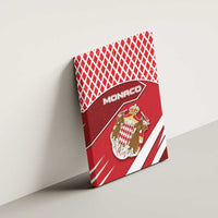 Monaco Canvas Wall Art Coat Of Arms Unique Style - Wonder Print Shop