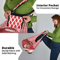 Monaco Grocery Bag Coat Of Arms Unique Style - Wonder Print Shop