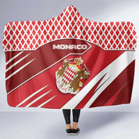 Monaco Hooded Blanket Coat Of Arms Unique Style - Wonder Print Shop