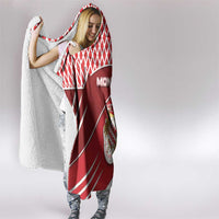 Monaco Hooded Blanket Coat Of Arms Unique Style - Wonder Print Shop