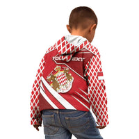 Personalized Monaco Kid Hoodie Coat Of Arms Unique Style - Wonder Print Shop