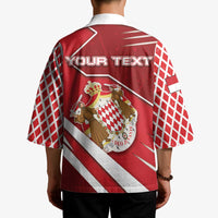 Personalized Monaco Kimono Coat Of Arms Unique Style - Wonder Print Shop