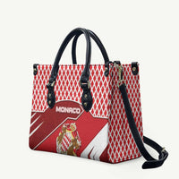 Monaco Leather Bag Coat Of Arms Unique Style - Wonder Print Shop