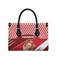 Monaco Leather Bag Coat Of Arms Unique Style - Wonder Print Shop
