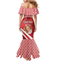 Personalized Monaco Mermaid Dress Coat Of Arms Unique Style - Wonder Print Shop