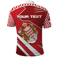 Personalized Monaco Polo Shirt Coat Of Arms Unique Style - Wonder Print Shop