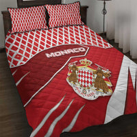 Monaco Quilt Bed Set Coat Of Arms Unique Style - Wonder Print Shop