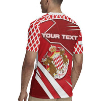 Personalized Monaco Rugby Jersey Coat Of Arms Unique Style - Wonder Print Shop