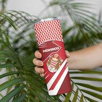 Personalized Monaco Skinny Tumbler Coat Of Arms Unique Style - Wonder Print Shop