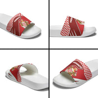 Monaco Slide Sandals Coat Of Arms Unique Style - Wonder Print Shop