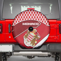 Monaco Spare Tire Cover Coat Of Arms Unique Style - Wonder Print Shop