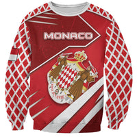 Personalized Monaco Sweatshirt Coat Of Arms Unique Style - Wonder Print Shop