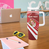 Personalized Monaco Tumbler With Handle Coat Of Arms Unique Style - Wonder Print Shop