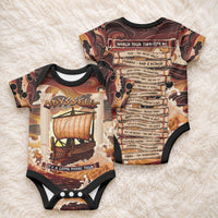 Odysseus World Tour Baby Onesie Ancient Greek Mythology