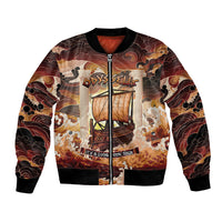 Odysseus World Tour Bomber Jacket Ancient Greek Mythology