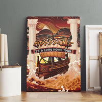Odysseus World Tour Canvas Wall Art Ancient Greek Mythology