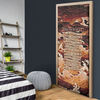 Odysseus World Tour Door Cover Ancient Greek Mythology