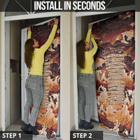 Odysseus World Tour Door Cover Ancient Greek Mythology