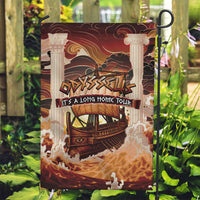 Odysseus World Tour Garden Flag Ancient Greek Mythology